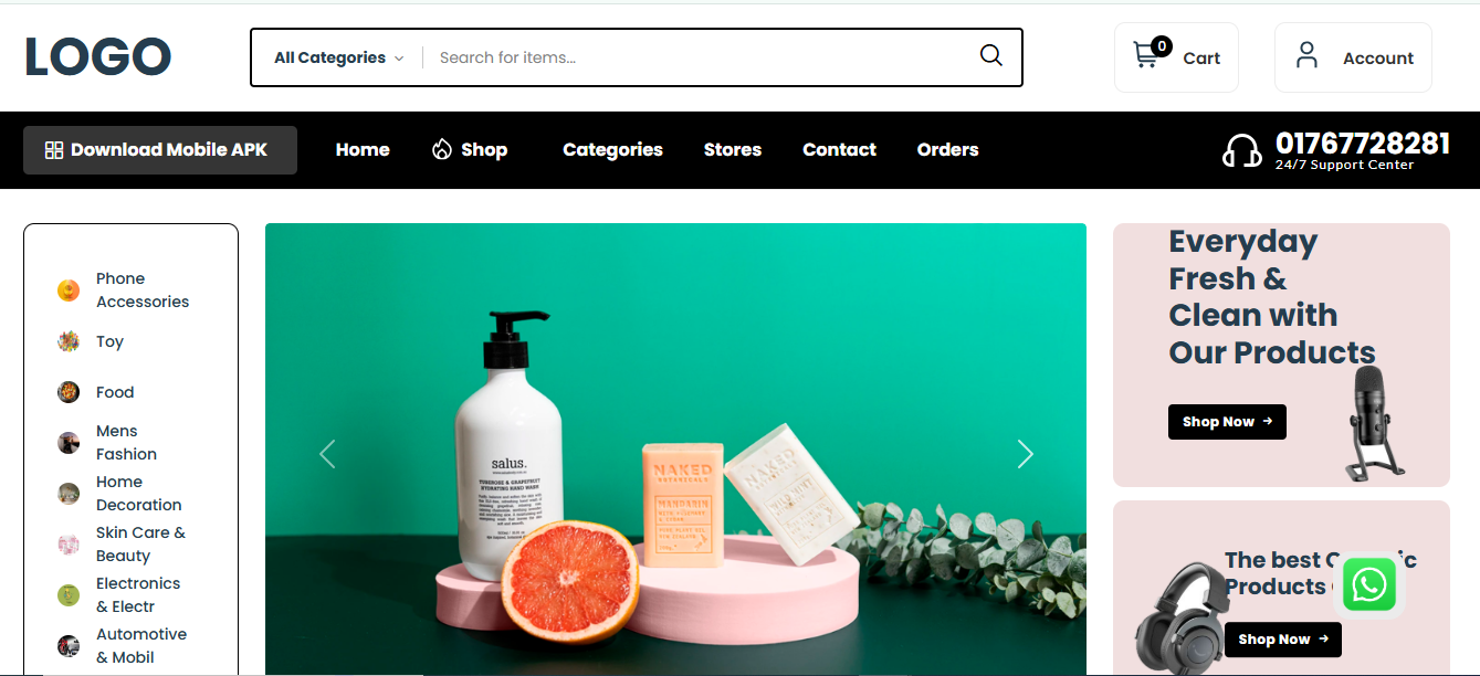 Easy Multi-Vendor E-Commerce Platform